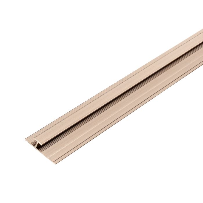 Aluminium-Verbindungsprofil 4,5 mm für Wandpaneele Kupfer Matt – 2,9 m
