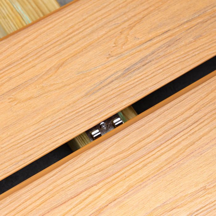 Edelstahl Montageclip für Seamless Terrassendielen + Schraube – 50 Stk.