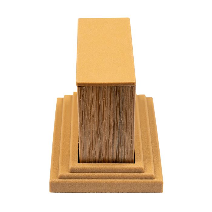 Endkappe für Lamellenprofil Dekorativ Premium Winchester-Eiche 9 x 4 cm Endkappe für Lamellenprofil Dekorativ Premium Winchester-Eiche 9 x 4 cm
