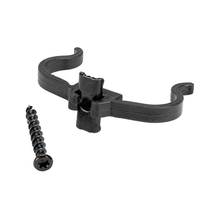 Universal Montageclip für Terrassendielen + Schraube – 50 Stk. (schwarz) Universal Montageclip für Terrassendielen + Schraube – 50 Stk. (schwarz)