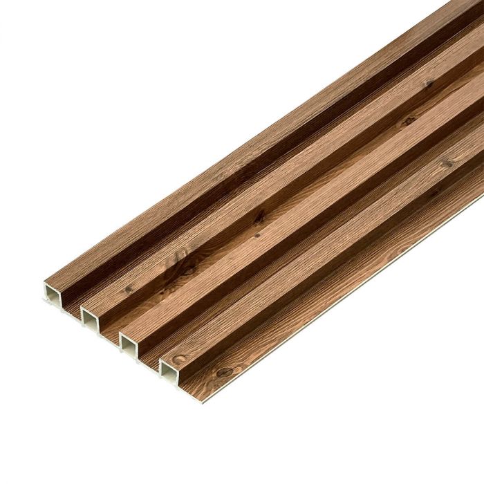Lamele Ścienne Dekoracyjne Dąb Ciemny 2,4 x 16,8 cm – dł. 2,7 m Lamele Ścienne Dekoracyjne Dąb Ciemny 2,4 x 16,8 cm – dł. 2,7 m