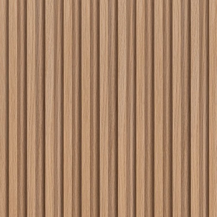 SPC Wandlamellen Hochprofil Goldene Eiche Mat 1,7 x 14,9 cm – 2,8 m