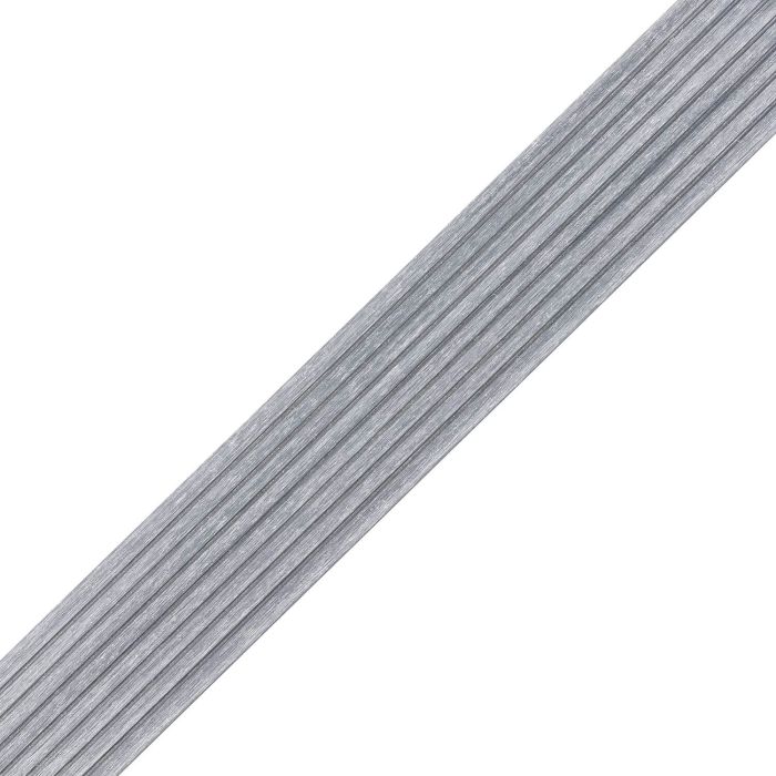 WPC Flachleiste Premium Light Gray 70x10 mm - 2,9 m