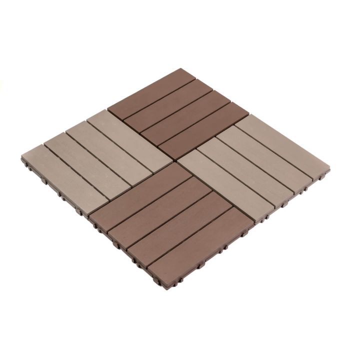 Podest Tarasowy Uni-Floor PCV Eco Ciepły Szary 29 x 29 x 2 cm