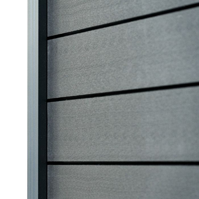 Panel ogrodzeniowy kompozytowy Standard Antracyt – 2 słupki Panel ogrodzeniowy kompozytowy Standard Antracyt – 2 słupki