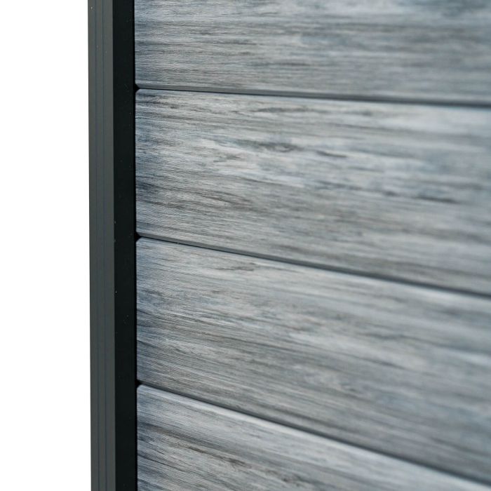 Panel ogrodzeniowy kompozytowy Premium Gray – 2 słupki Panel ogrodzeniowy kompozytowy Premium Gray – 2 słupki