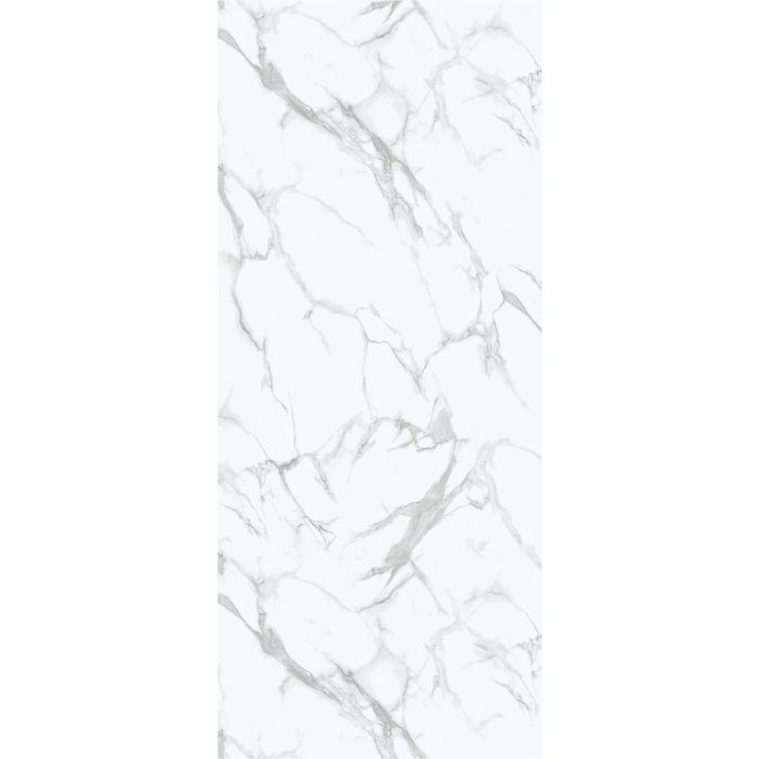 SPC Wandpaneel Marmor Calacatta Weiss Glänzend 120 x 280 cm 4 mm SPC Wandpaneel Marmor Calacatta Weiss Glänzend 120 x 280 cm 4 mm