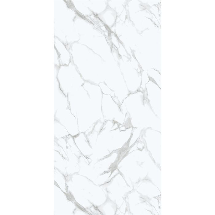SPC Wandpaneel Marmor Calacatta Weiss Glänzend 60 x 120 cm 4 mm SPC Wandpaneel Marmor Calacatta Weiss Glänzend 60 x 120 cm 4 mm