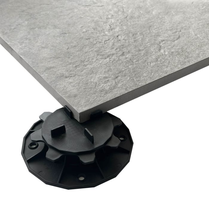 Płyta Tarasowa Gresowa Quarzo Silver Gray 60x60x2 cm