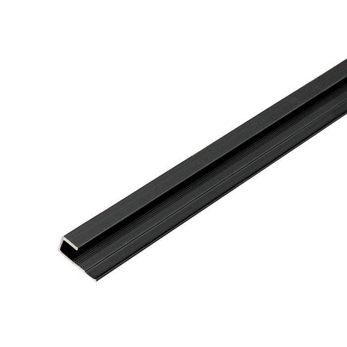 Aluminium-Abschlussprofil 4,5 mm für Wandpaneele Schwarz Matt – 2,9 m Aluminium-Abschlussprofil 4,5 mm für Wandpaneele Schwarz Matt – 2,9 m