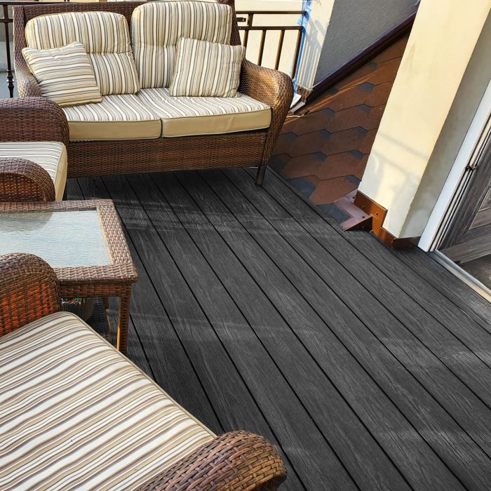 Deska Tarasowa Kompozytowa Premium Gray / Antracyt – dł. 4 m