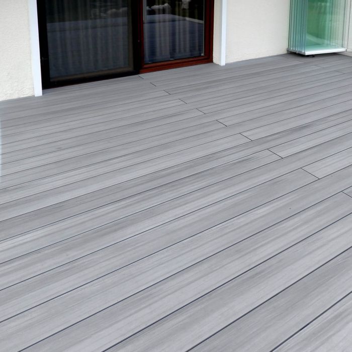 Deska Tarasowa Kompozytowa Solid Premium Light Gray – dł. 3 m
