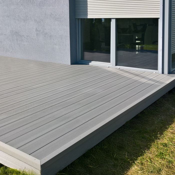 Deska Tarasowa Kompozytowa Standard 15 Jasny Szary – dł. 3,5 m
