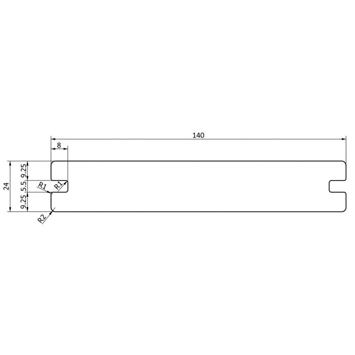 Solid ASA Terrassendiele Grey – 4 m Solid ASA Terrassendiele Grey – 4 m
