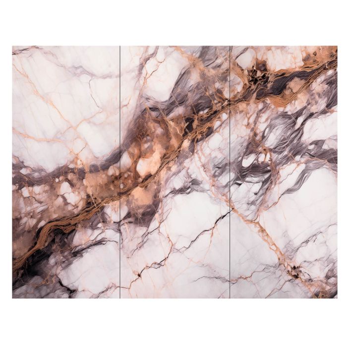 Wandpaneel XXL Breccia Kupfer Glänzend 120 x 280 cm 3 mm (C) Wandpaneel XXL Breccia Kupfer Glänzend 120 x 280 cm 3 mm (C)