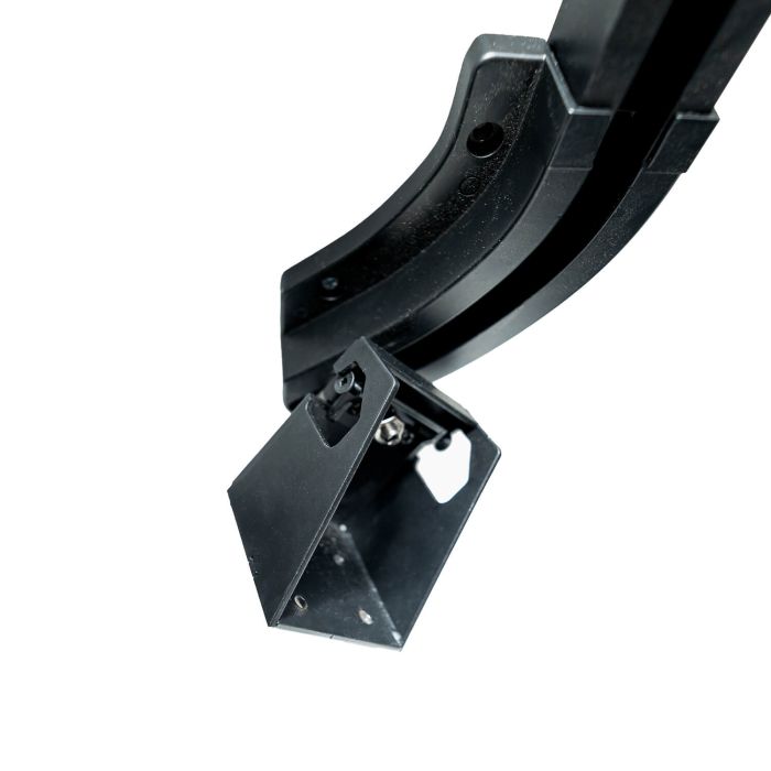 Verdecktes Schiebetürsystem 120 cm – Linke Seite | Schwarz