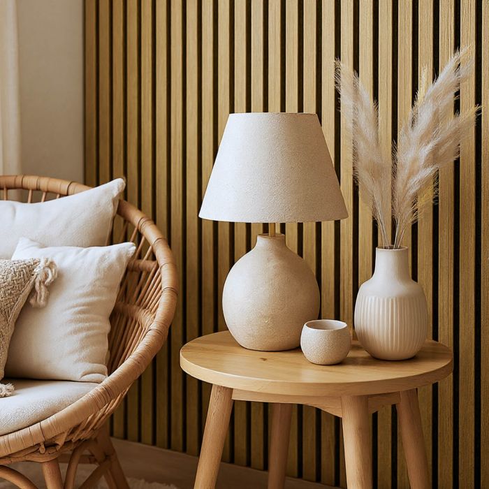 Lamele ścienne akustyczne na filcu Złoty Dąb 2,1 x 30,5 cm – dł. 2,7 m