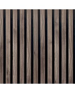 Lamele ścienne akustyczne na filcu Dąb Rustykalny 2,1 x 30,5 cm &ndash; dł. 2,7 m