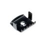 Einzelner Sicherungsclip U-3 aus Edelstahl + Schraube (schwarz)