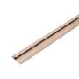 Aluminium-Verbindungsprofil 3,5 mm für Wandpaneele Kupfer Matt – 2,9 m