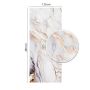 Wandpaneel XXL Arabescato Gold Glänzend 120 x 280 cm 3 mm (A)