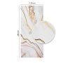 Wandpaneel XXL Arabescato Gold Glänzend 120 x 280 cm 3 mm (B)
