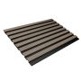 WPC Fassadenlamellen DUO Antique / Schwarz - 2,9 m