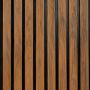 Premium WPC Fassadenlamellen Natural Eiche / Schwarz - 2,9 m