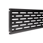 Dekoratives Zaunpaneel Alfa Anthrazit 30 x 180 cm