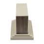 Endkappe für Lamellenprofil Dekorativ Premium Antique 9 x 4 cm
