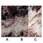 Wandpaneel XXL Emperador Schwarz Glänzend 120 x 280 cm 3 mm (C)