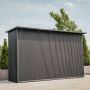 Premium WPC Fassadenlamellen Silver Gray – 2,9 m