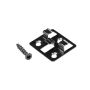 Edelstahl Montageclip für Solid XL Terrassendielen + Schraube – 50 Stk.