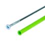 Rahmen-Spreizdübel 10x300 mm + TORX-Senkkopfschraube 7x300 mm – 1 Stk.