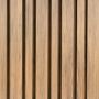 Premium Asymmetrisch WPC Fassadenlamellen Winchester Eiche – 2,9 m