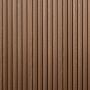 SPC Wandlamellen Niederprofil Dunkel Eiche Matt 1,2 x 15,5 cm – 2,8 m