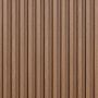 SPC Wandlamellen Hochprofil Dunkel Eiche Mat 1,7 x 14,9 cm – 2,8 m