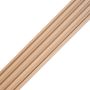 SPC Wandlamellen Hochprofil Natural Eiche Mat 1,7 x 14,9 cm – 2,8 m