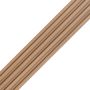 SPC Wandlamellen Hochprofil Goldene Eiche Mat 1,7 x 14,9 cm – 2,8 m