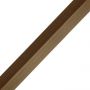 Listwa Kompozytowa Kątowa Premium Teak 50x50 mm – dł. 2,9 m