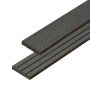 WPC Flachleiste Timber Graphit 50x10 mm - 2,4 m
