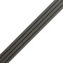 WPC Flachleiste Timber Graphit 50x10 mm - 2,4 m