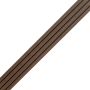 WPC Flachleiste Timber Ebenholz 50x10 mm - 2,4 m