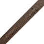 WPC Flachleiste Timber Ebenholz 50x10 mm - 2,4 m