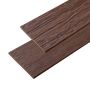 WPC Flachleiste Solid XL Brown 140x10 mm – 3 m