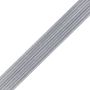 WPC Flachleiste Premium Light Gray 70x10 mm - 2,9 m