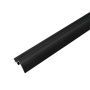 Aluminium-Inneneckprofil 3,5 mm für Wandpaneele Schwarz Matt – 2,9 m