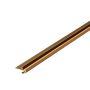 Aluminium-Außeneckprofil 4,5 mm für Wandpaneele Goldene Matt – 2,9 m