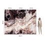 Wandpaneel XXL Emperador Schwarz Glänzend 120 x 280 cm 3 mm – 3er Satz (ABC)