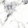 SPC Wandpaneel Marmor Carrara Weiss Glänzend 120 x 280 cm 4 mm (A)